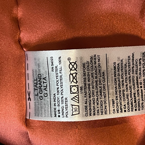 Old Navy Women’s Black Bomber Jacket Size L Tall - Picture 5 of 5